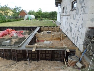 Строительство гостевого дома с баней в поселке Атолино