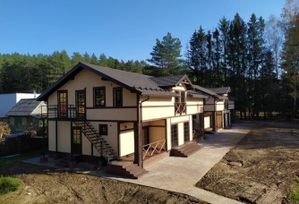 Проектирование двух деревянных каркасных домов для Минск-Арена (реализовано)