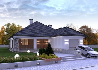 Проект дома LK&877