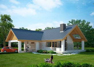 Проект дома LK&1036