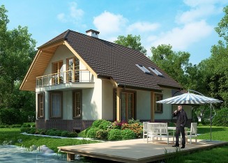 Проект дома LK&1038