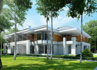 Проект дома LK&1049