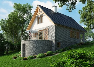 Проект дома LK&1058