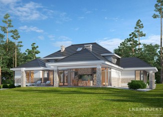 Проект дома LK&1155