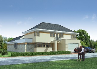 Проект дома LK&654