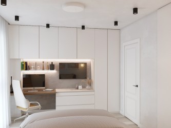 Дизайн интерьера 2-комнатной квартиры в ЖК Рио-де-Жанейро (Минск Мир)