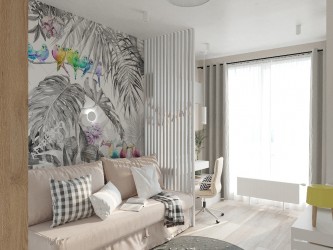 Дизайн интерьера 2-комнатной квартиры RIO 45