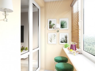 Дизайн интерьера 3-комнатной квартиры WAVE 681