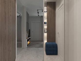 Дизайн интерьера квартиры площ. 73 м2 в ЖК Сидней