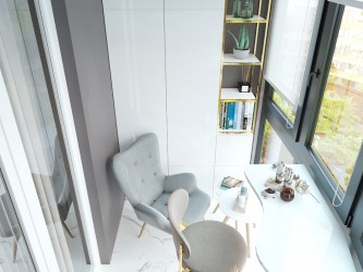 Дизайн интерьера квартиры в стиле ардеко в ЖК Лазурит