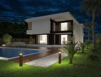 Проектирование архитектурной концепции коттеджа для девелоперской фирмы из г. Лимассол (Кипр) 