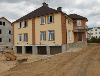 Строительство дома в поселке Новинки