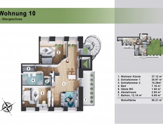 Дизайн экстерьера, разработка планировочных решений модернизации здания в г. Нюрнберг (Реализовано)