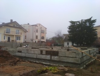 Строительство двухэтажного кирпичного дома в г. Минск