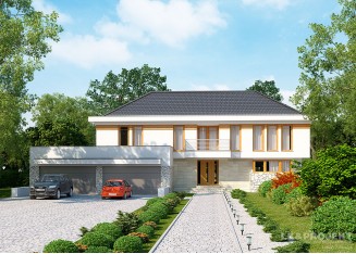 Проект дома LK&1086