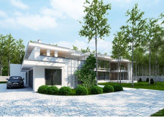 Проект дома LK&1087