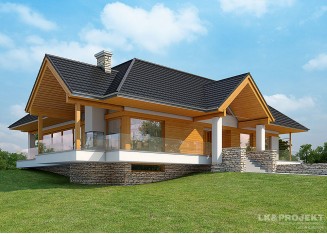 Проект дома LK&1116