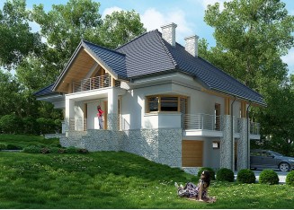 Проект дома LK&1042