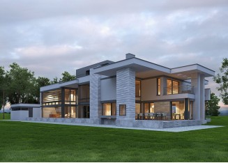 Проект дома LK&1055