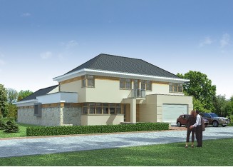 Проект дома LK&654